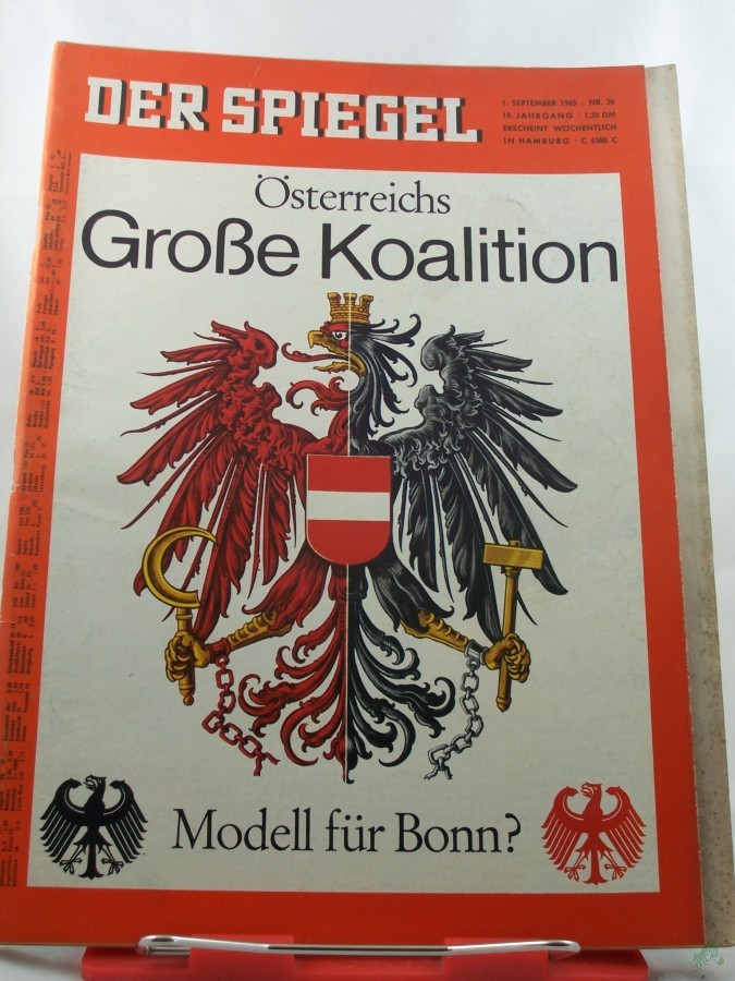 Product image 1 of the product “36/1965, Österreichs Große Koalition ”