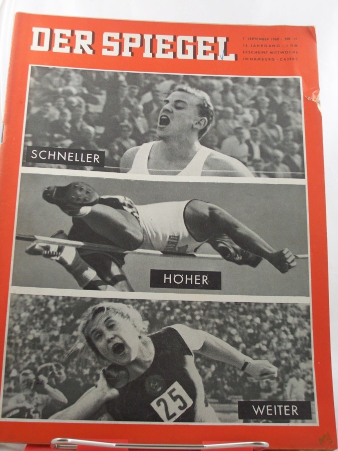 Product image 1 of the product “37/1960, SCHNELLER - HÖHER - WEITER ”