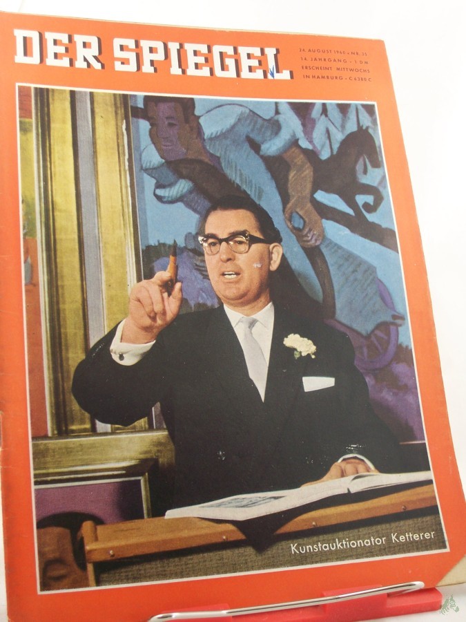 Product image 1 of the product “35/1960, Kunstauktionator Ketterer ”