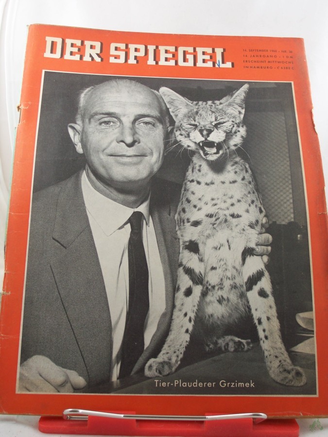 Product image 1 of the product “38/1960, Tier-Plauderer Grzimek ”