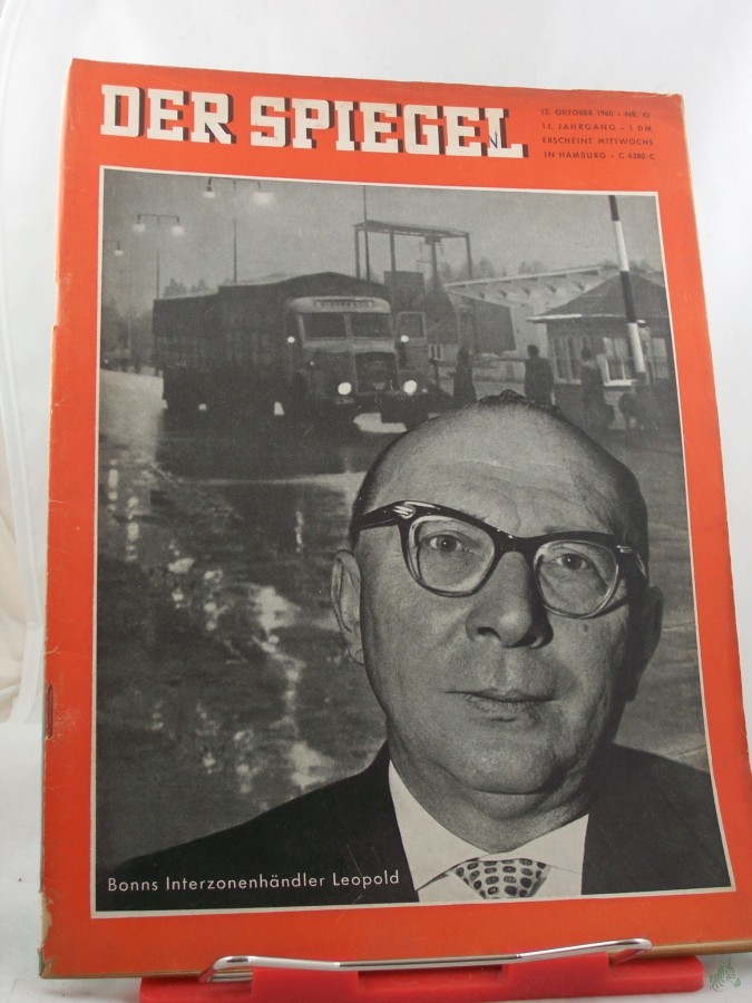 Product image 1 of the product “42/1960, Bonns Interzonenhändler Leopold ”
