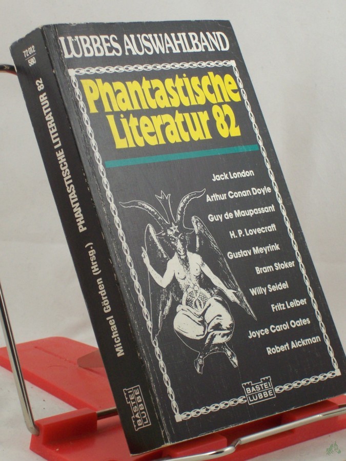 Artikelbild 1 des Artikels “Phantastische Literatur 82 ; Lübbes Auswahlband “