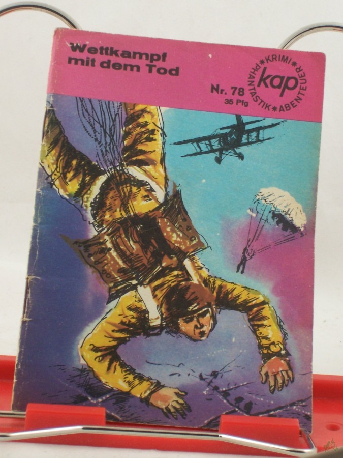 Artikelbild 1 des Artikels “Wettkampf mit dem Tod : Erlebnisse eines Testfallschirmspringers / Alexej Golikow. [Aus d. Russ. von Karel Hemzal] “