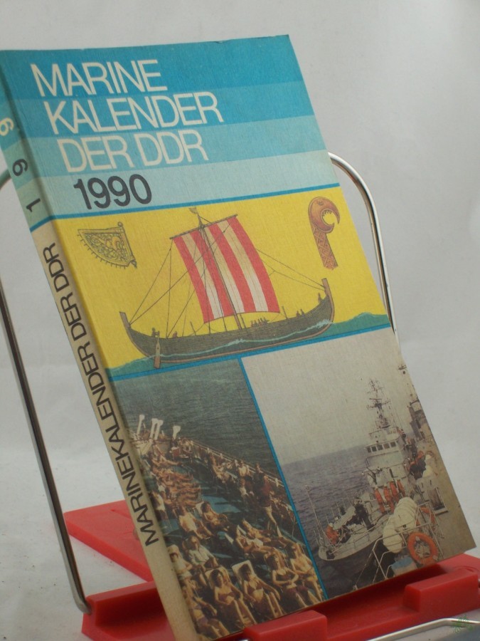 Product image 1 of the product “Marine Kalender der DDR, 1990 ”