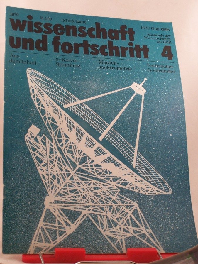 Artikelbild 1 des Artikels “Wissenschaft und Fortschritt, 1/1979 “