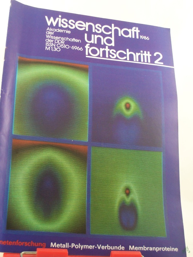 Artikelbild 1 des Artikels “Wissenschaft und Fortschritt, 2/1986 “