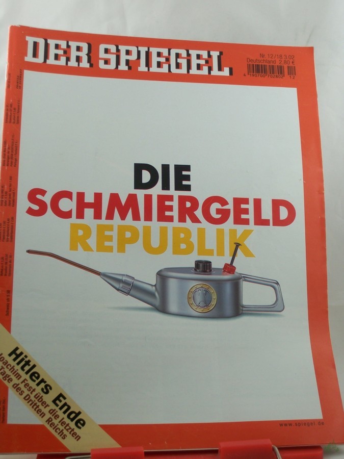 Artikelbild 1 des Artikels “12/2002, Die Schmiergeld Republik “