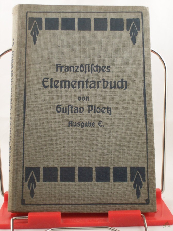 Product image 1 of the product “Kurzer Lehrgang der französischen Sprache - Ausg. E; Elementarbuch ”