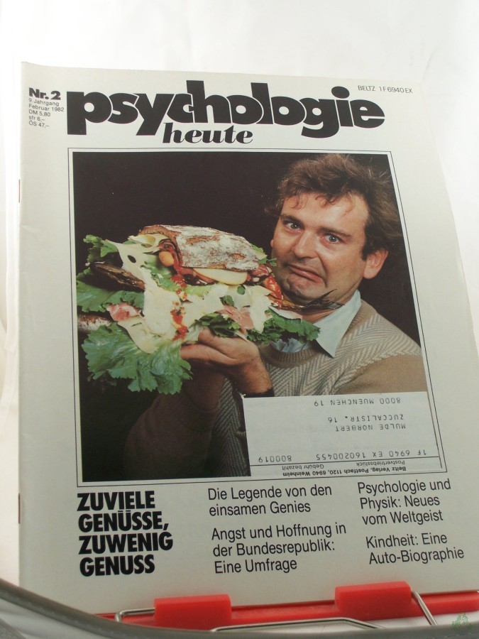 Artikelbild 1 des Artikels “2/1982, Zuviel Genüsse, zuwenig Genuss “