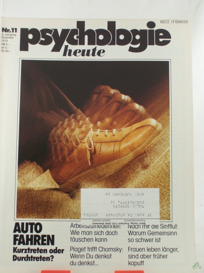 Artikelbild 1 des Artikels “11/1979, Auto fahren kurztreten oder durchtreten “