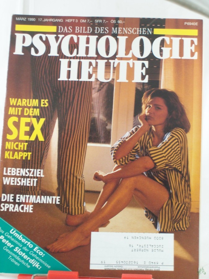 Artikelbild 1 des Artikels “3/1990, Warum es mit demSex nicht klappt “
