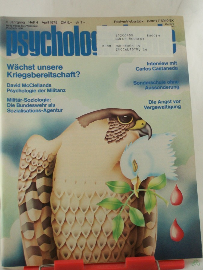 Artikelbild 1 des Artikels “4/1975, Wächst unsere Kriegsbereitschaft “