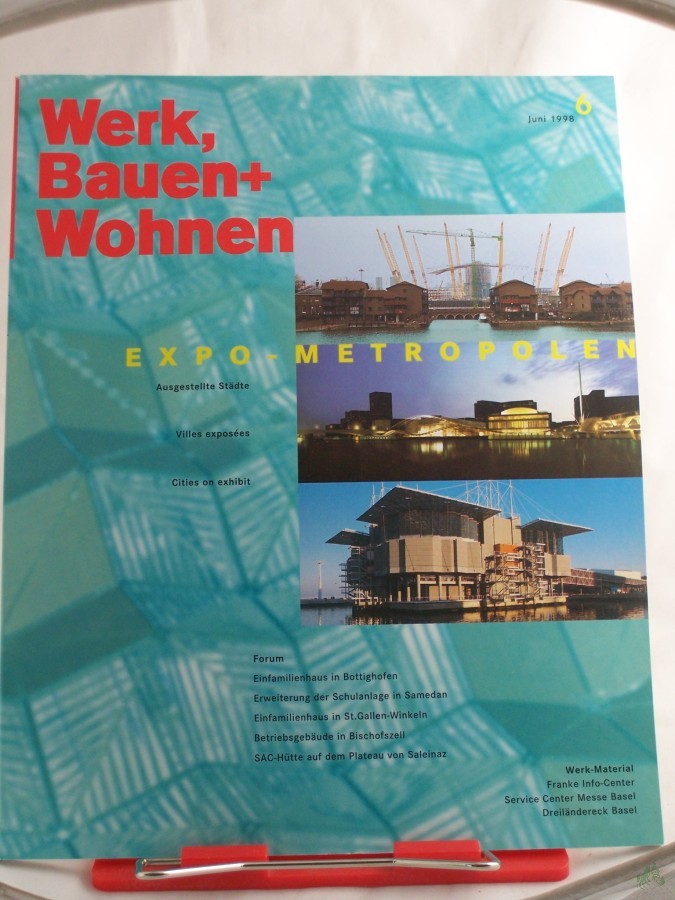 Artikelbild 1 des Artikels “6/1998, Expo Metropolen “