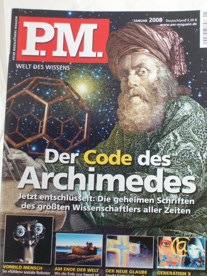 Artikelbild 1 des Artikels “1/2008, Der Code des Archimedes “