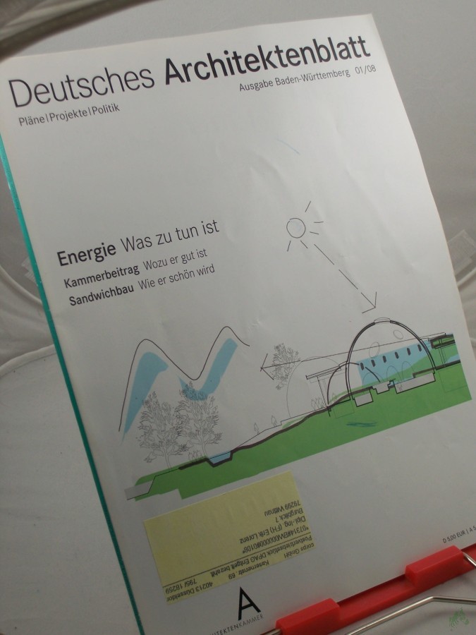 Artikelbild 1 des Artikels “1/2008, Energie was zu tun ist “
