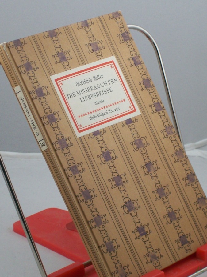 Artikelbild 1 des Artikels “Die missbrauchten Liebesbriefe : Novelle / Gottfried Keller “