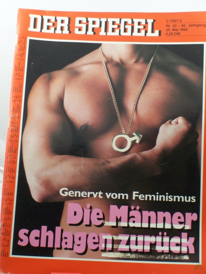 Artikelbild 1 des Artikels “22/1992, 25. Mai, Die Männer schlagen zurück, genervt vom Feminismus “