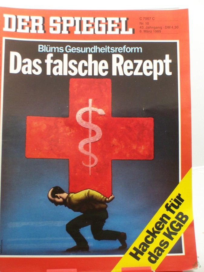 Product image 1 of the product “10/1989, 6. März, Das falsche Rezept, Blüms Gesundheitsrezept ”