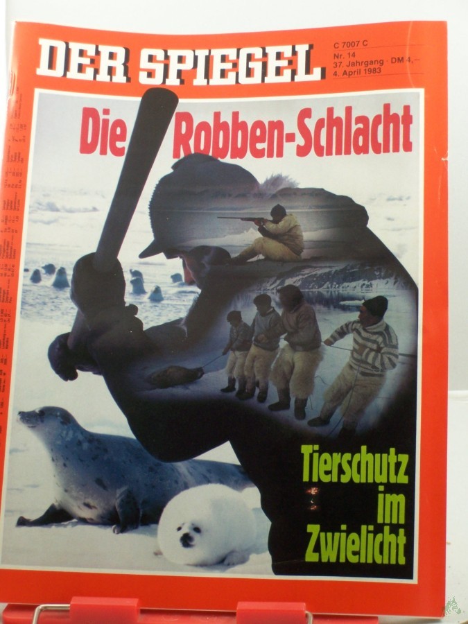 Artikelbild 1 des Artikels “14/1983, 4. April, Die Robben Schlacht, Tierschutz im Zwielicht “