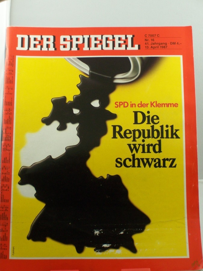 Product image 1 of the product “16/1987, 13. April, Die Republik wird schwarz ”
