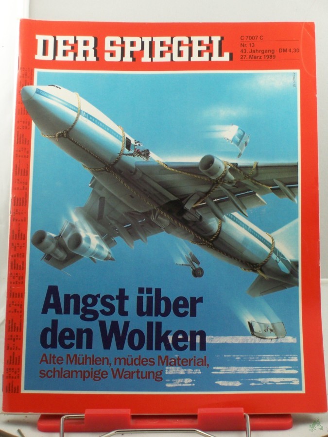 Product image 1 of the product “13/1989, 27. März, Angst über den Wolken ”