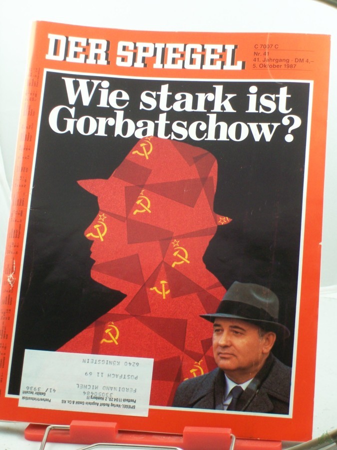 Product image 1 of the product “41/1987, 5. Oktober, Wie stark ist Gorbatschow ”