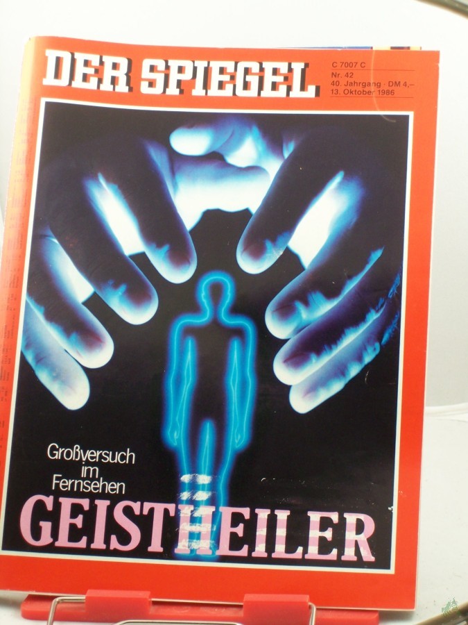 Artikelbild 1 des Artikels “42/1986, 13. Oktober, Geistheiler “