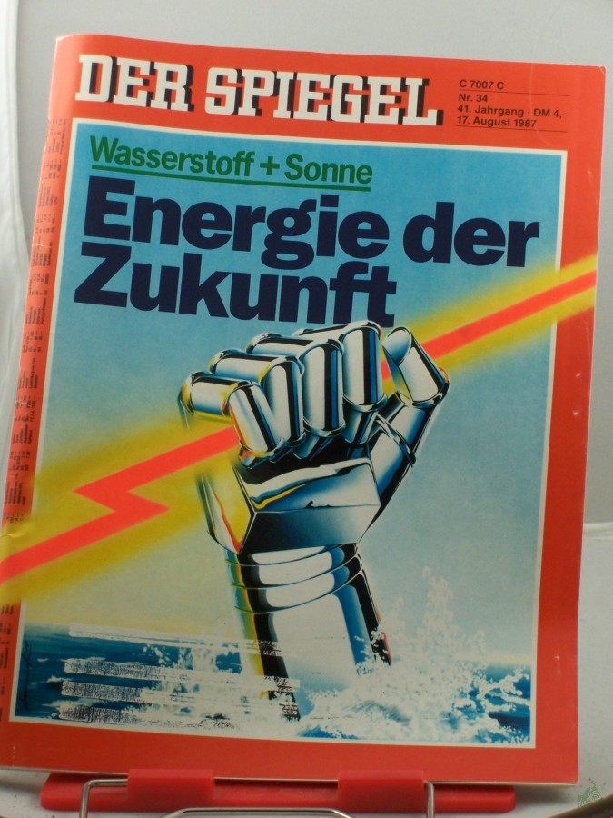 Artikelbild 1 des Artikels “34/1987, 17. August, Energie der Zukunft “