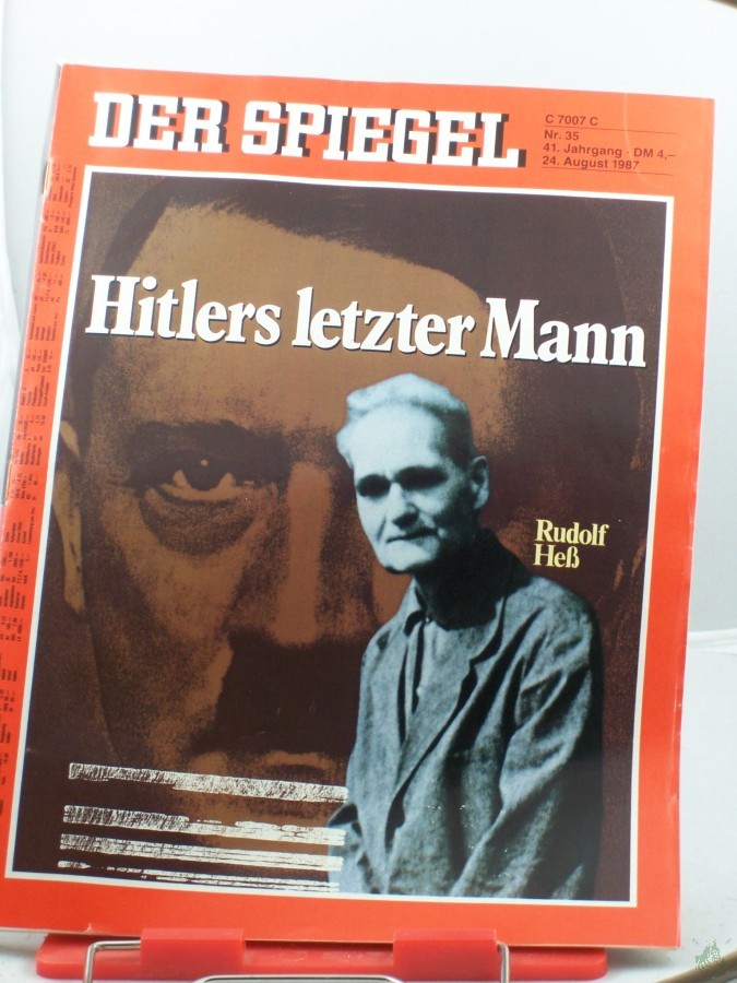 Artikelbild 1 des Artikels “35/1987, 24. August, Hitlers letzter Mann “
