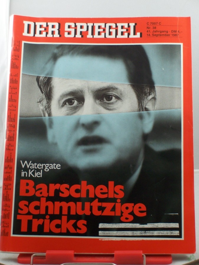 Artikelbild 1 des Artikels “38/1987, 14. September, Barschels schmutzige Tricks “