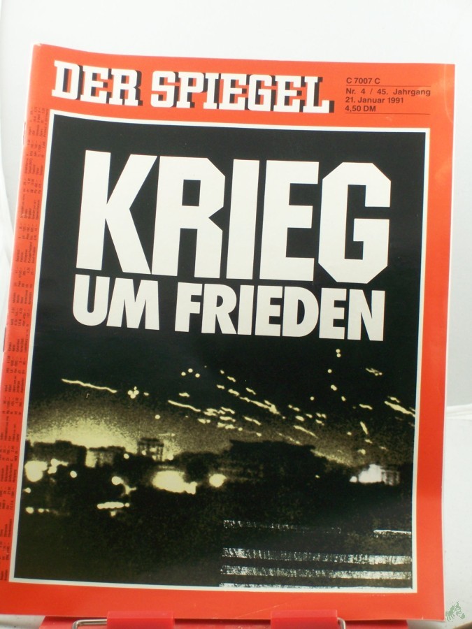 Artikelbild 1 des Artikels “4/1991, Krieg um Frieden “