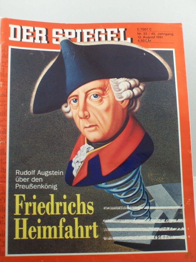 Artikelbild 1 des Artikels “33/1991, 12. August, Friedrichs Heimfahrt “