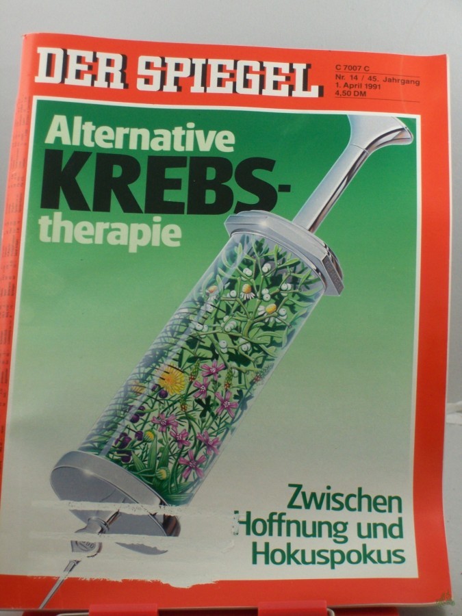 Artikelbild 1 des Artikels “14/1991, 1. April, Alternative Krebstherapie “