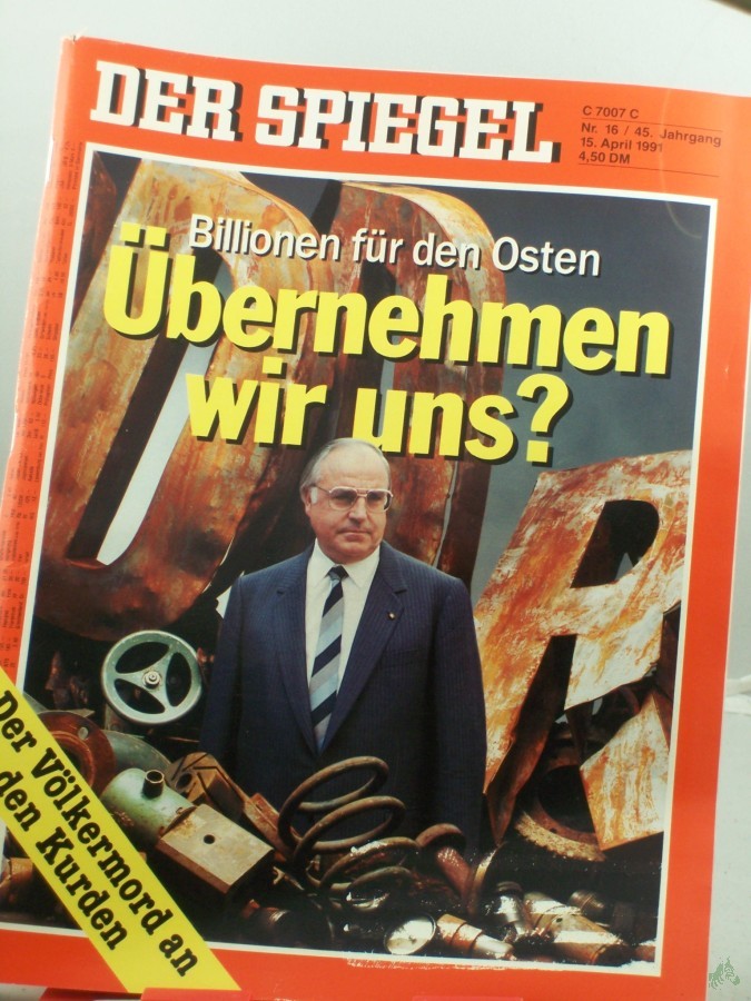 Artikelbild 1 des Artikels “16/1991, 15. April, Übernehmen wir uns “