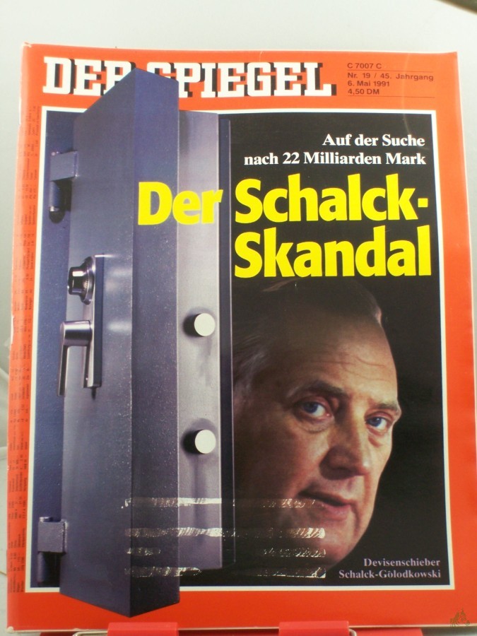 Artikelbild 1 des Artikels “19/1991, 6. Mai, Der Schalck-Skandal “