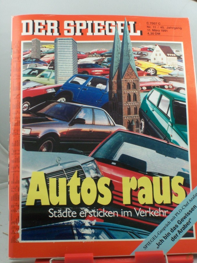 Product image 1 of the product “11/1991, 11. März, Autos raus ”