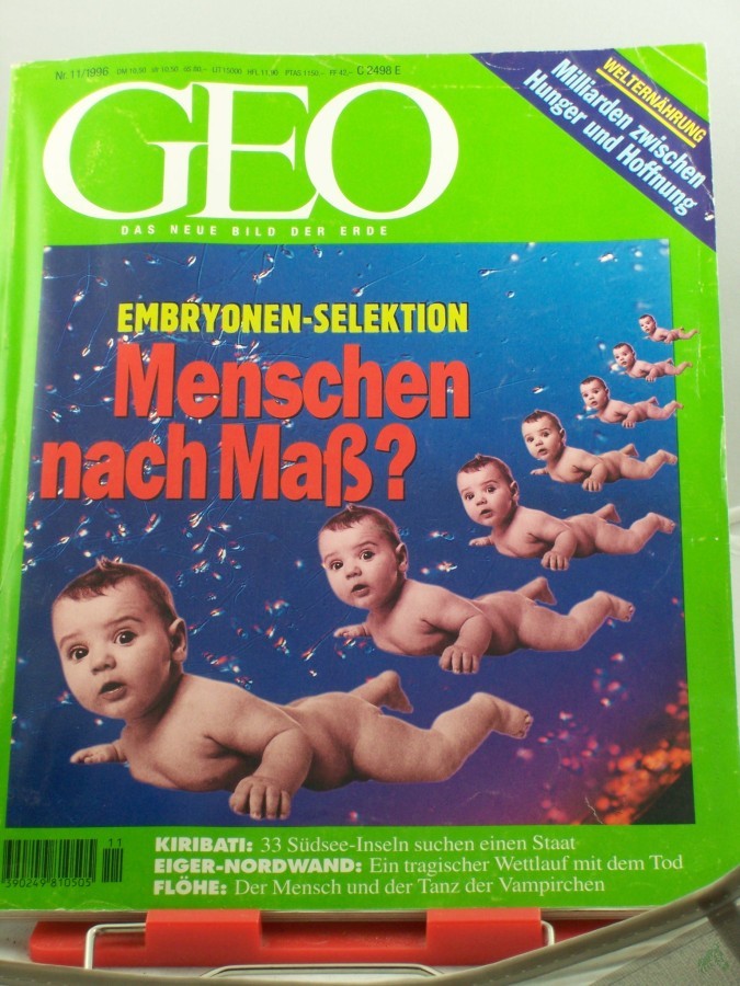 Artikelbild 1 des Artikels “11/1996, Menschen nach Maß “