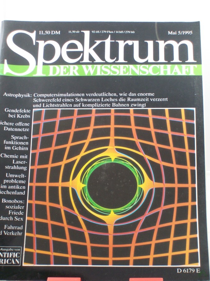 Artikelbild 1 des Artikels “5/1995, Astrophysik “