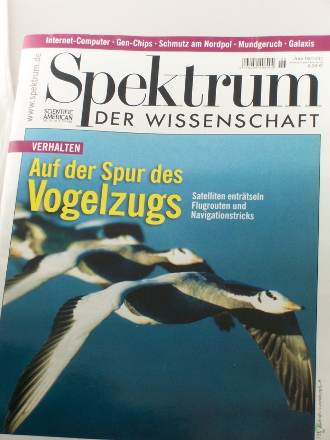 Artikelbild 1 des Artikels “6/2002, Auf der Spur des Vogelzugs “