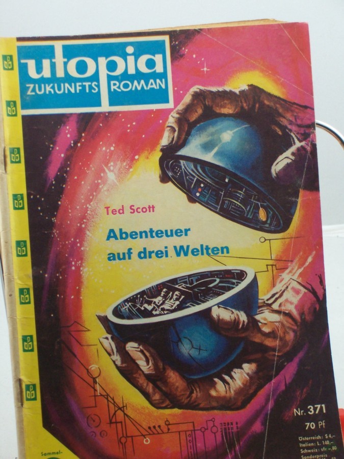 Product image 1 of the product “Nr. 371., Abenteuer auf drei Welten / Ted Scott ”