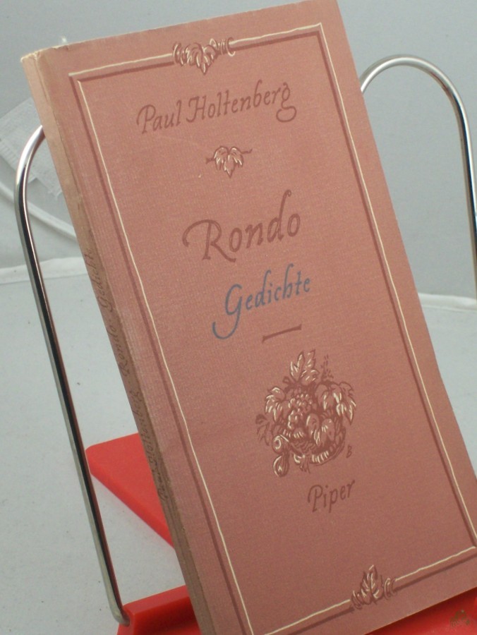Product image 1 of the product “Rondo : Gedichte / Paul Holtenberg ”