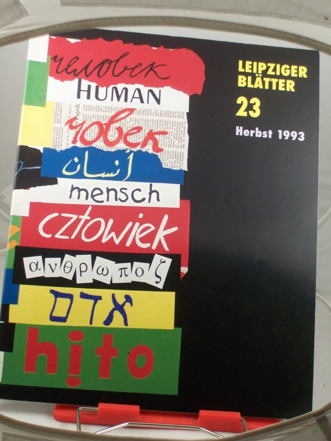 Artikelbild 1 des Artikels “Herbst 23/1993 “