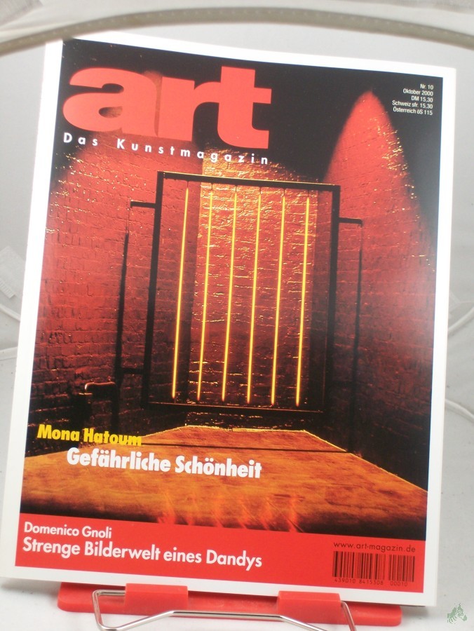 Artikelbild 1 des Artikels “10/2000, Mona Hatoum Gefährliche Schönheit “