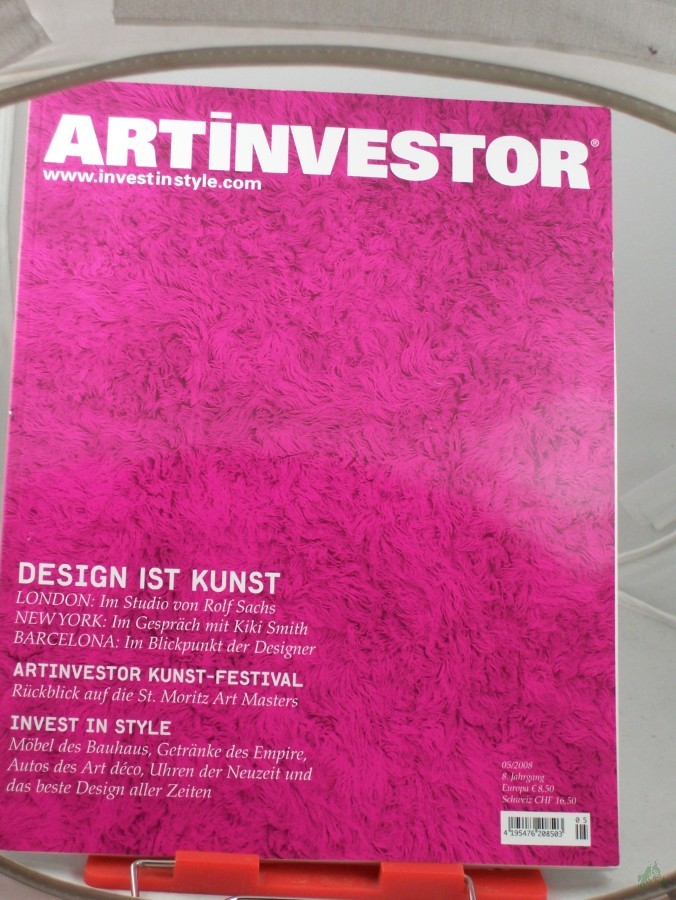 Artikelbild 1 des Artikels “5/2008, Design ist Kunst im Studio von Rolf Sachs, im Gespräch mit Kiki Smith “