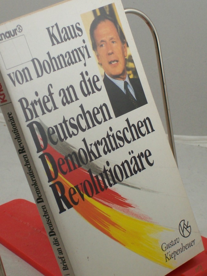 Product image 1 of the product “Brief an die deutschen demokratischen Revolutionäre / Klaus von Dohnanyi ”