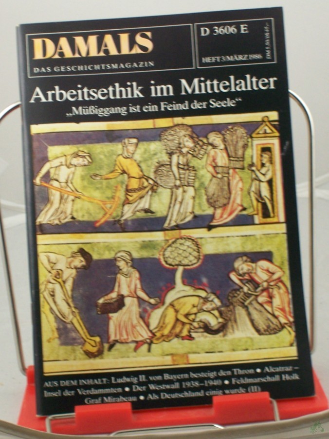 Artikelbild 1 des Artikels “3/1986, Arbeitsethik im Mittelalter, Müssiggang ist ein Feind der Seele “