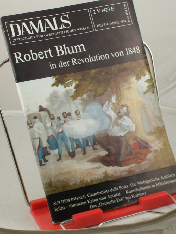 Artikelbild 1 des Artikels “4/1974, Robert Blum in der Revolution von 1848 “