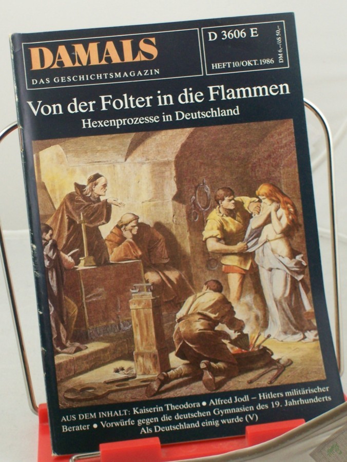 Artikelbild 1 des Artikels “10/1986, Von der Folter in die Flammen, Hexenprozesse in Deutschland “