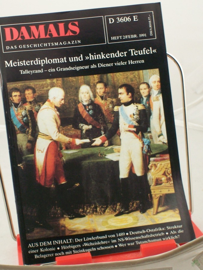 Artikelbild 1 des Artikels “271991, Meisterdiplomat und hinkender Teufel “