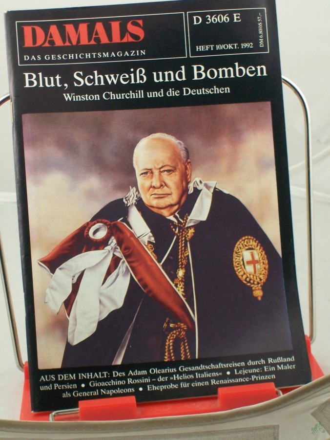 Artikelbild 1 des Artikels “10/1992, Blut Schweiß und Bomben, Winston Churchill und die Deutschen “